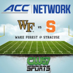 ACC Wake Forest at Syracuse