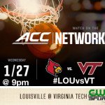 ACC BBALL Lousiville at Virginia Tech 1.27.16