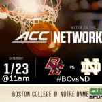 ACC Basketball 1.23.16 Boston College at Notre Dame