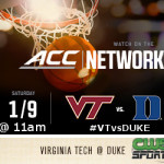 ACC Basketball 1.9.16 virginia tech at duke