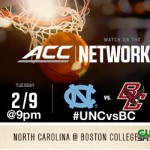 acc bball North Carolina @ Boston College 2.9.16