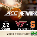 acc bball Virginia Tech @ Syracuse 2.2.16